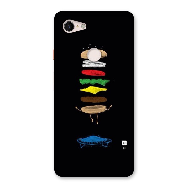 Burger Jump Back Case for Google Pixel 3 XL