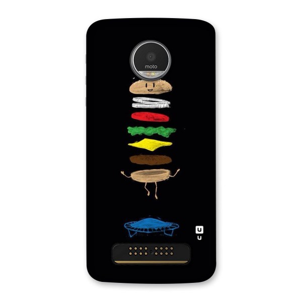 Burger Jump Back Case for Moto Z Play