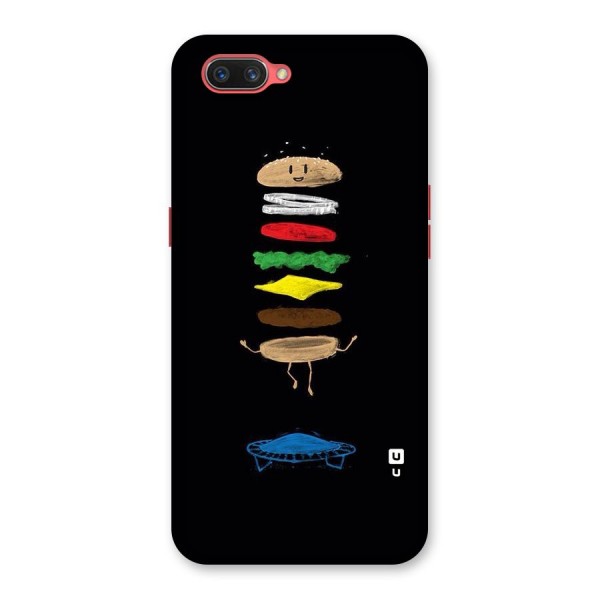 Burger Jump Back Case for Oppo A3s