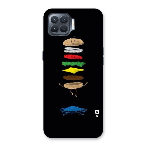 Burger Jump Back Case for Oppo F17 Pro