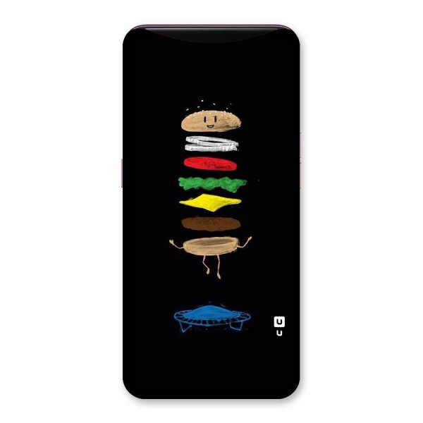 Burger Jump Back Case for Oppo Find X