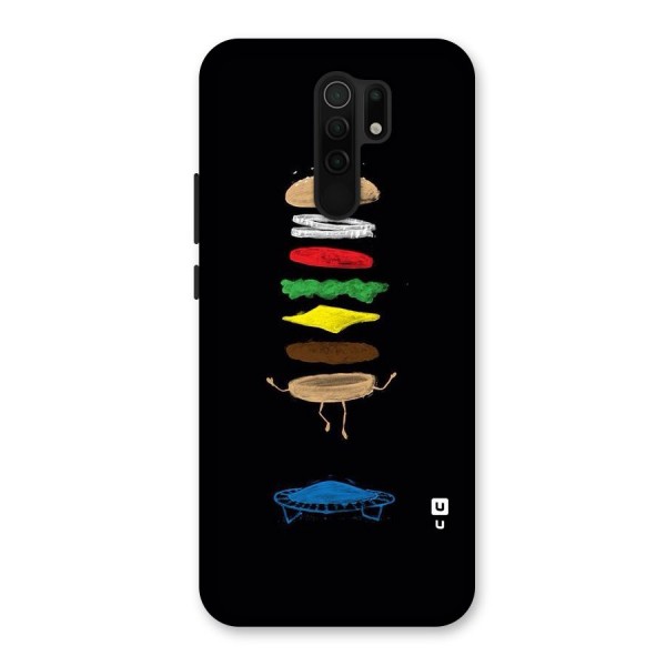 Burger Jump Back Case for Redmi 9 Prime