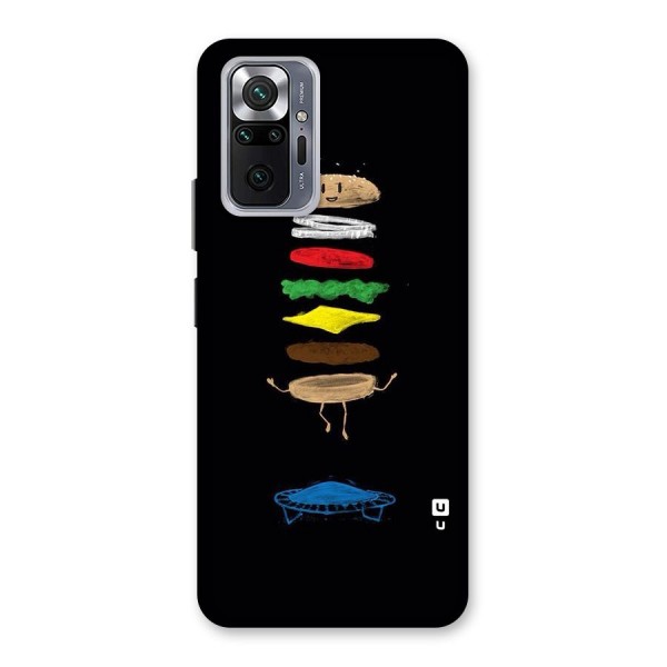 Burger Jump Back Case for Redmi Note 10 Pro