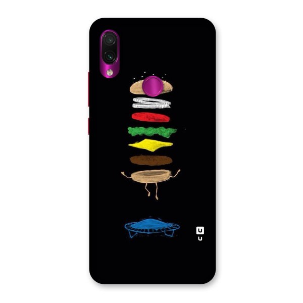 Burger Jump Back Case for Redmi Note 7 Pro