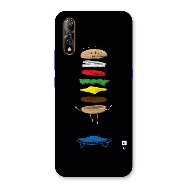 Burger Jump Back Case for Vivo S1