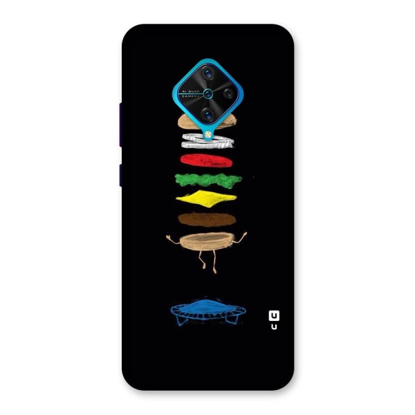 Burger Jump Back Case for Vivo S1 Pro