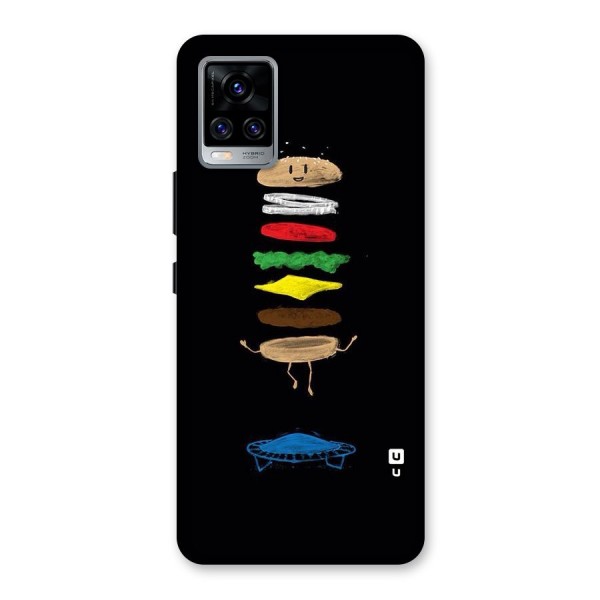 Burger Jump Back Case for Vivo V20 Pro