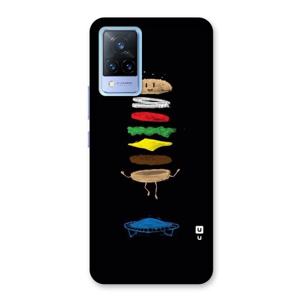 Burger Jump Back Case for Vivo V21 5G