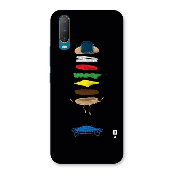 Burger Jump Back Case for Vivo Y15