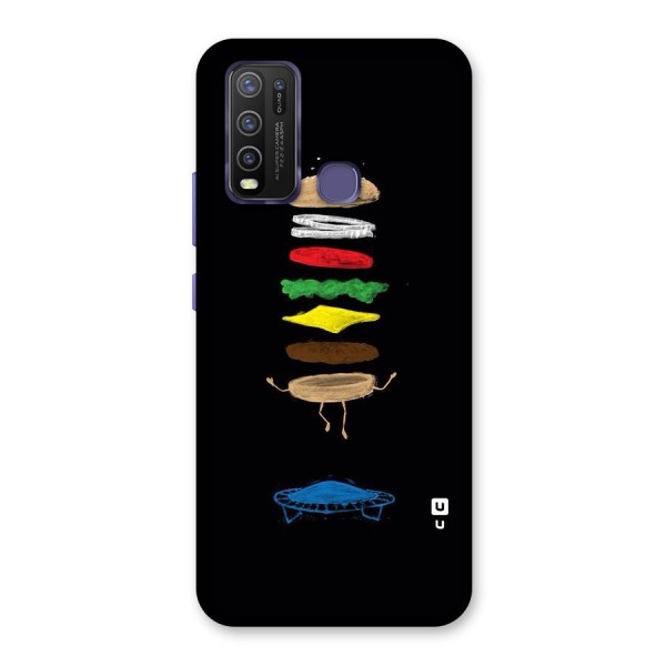 Burger Jump Back Case for Vivo Y30