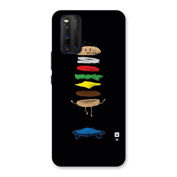 Burger Jump Back Case for Vivo iQOO 3