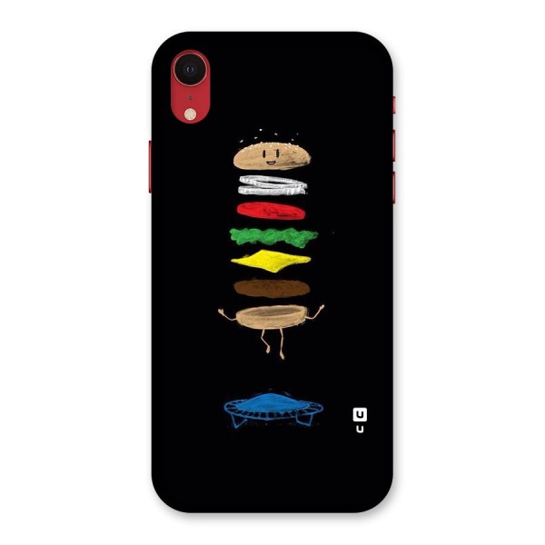 Burger Jump Back Case for iPhone XR