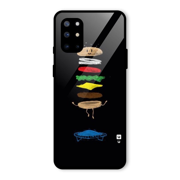 Burger Jump Glass Back Case for OnePlus 8T