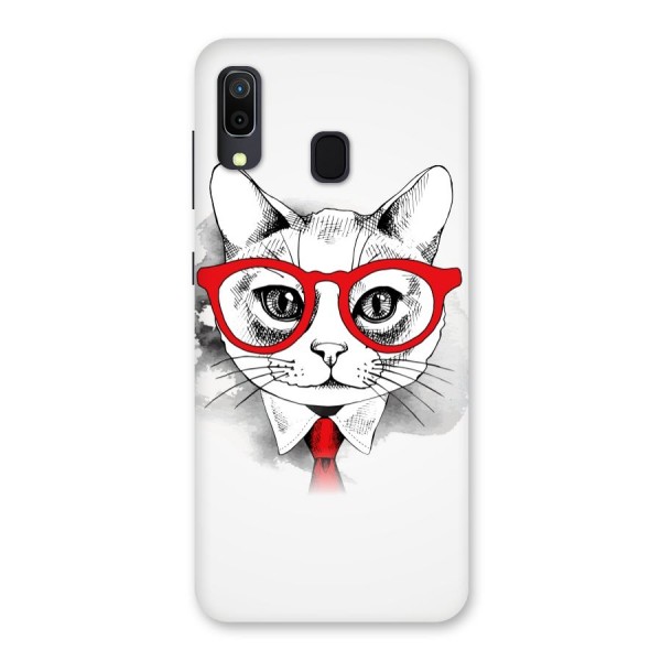 Business Cat Back Case for Galaxy A20