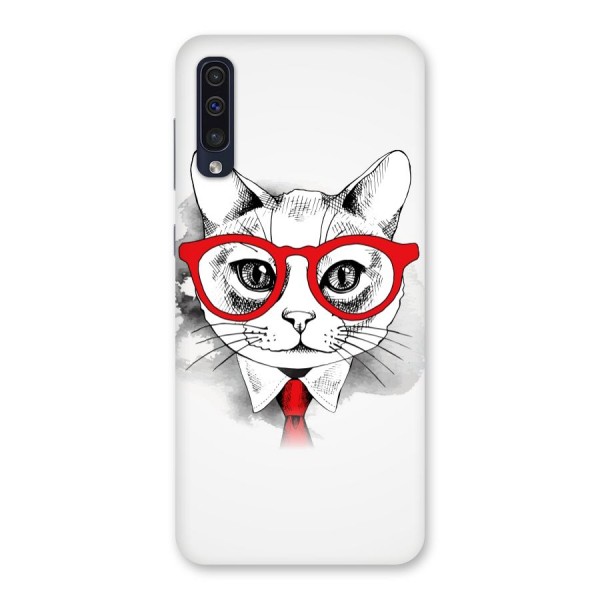 Business Cat Back Case for Galaxy A50