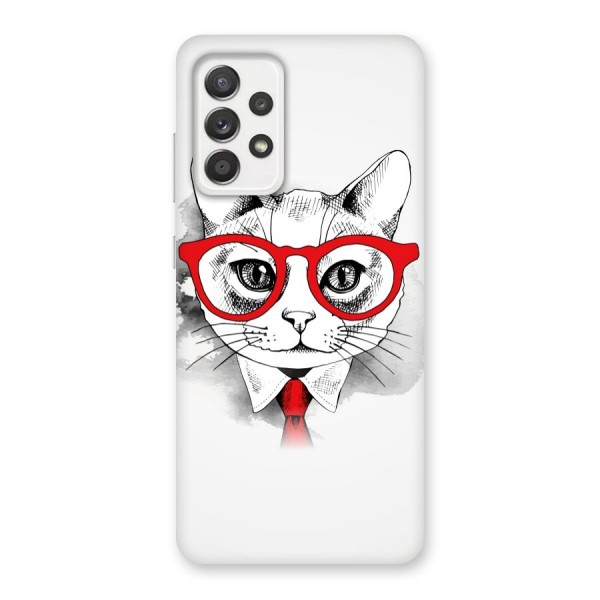 Business Cat Back Case for Galaxy A52