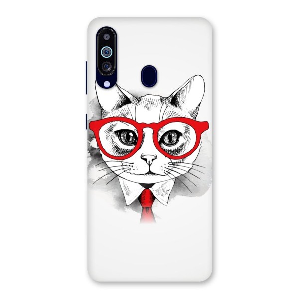 Business Cat Back Case for Galaxy A60