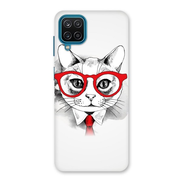 Business Cat Back Case for Galaxy F12