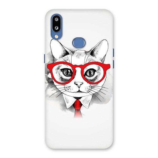 Business Cat Back Case for Galaxy M01s