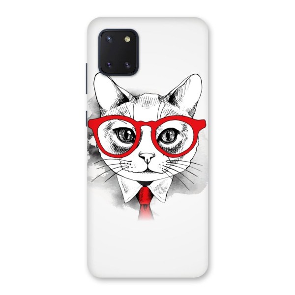 Business Cat Back Case for Galaxy Note 10 Lite