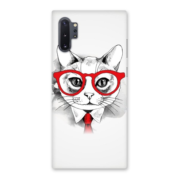 Business Cat Back Case for Galaxy Note 10 Plus