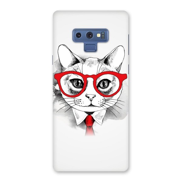 Business Cat Back Case for Galaxy Note 9