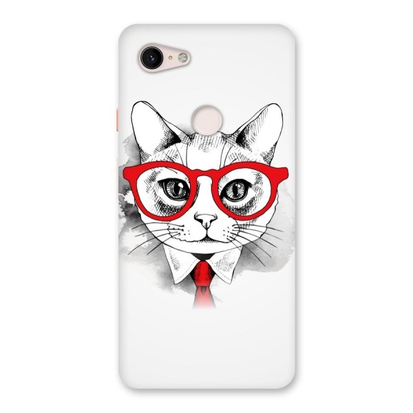 Business Cat Back Case for Google Pixel 3 XL