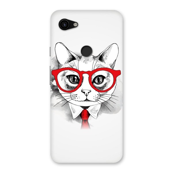 Business Cat Back Case for Google Pixel 3a XL