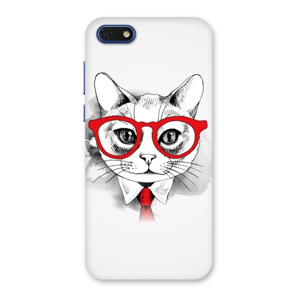 Business Cat Back Case for Honor 7s