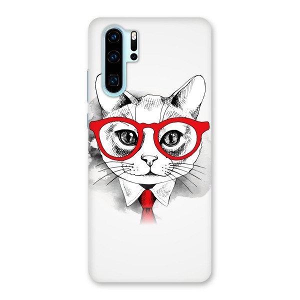 Business Cat Back Case for Huawei P30 Pro