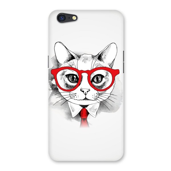 Business Cat Back Case for Oppo A71