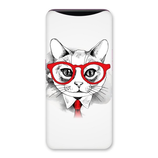 Business Cat Back Case for Oppo Find X