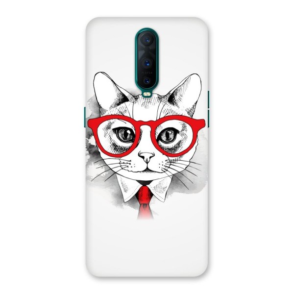 Business Cat Back Case for Oppo R17 Pro