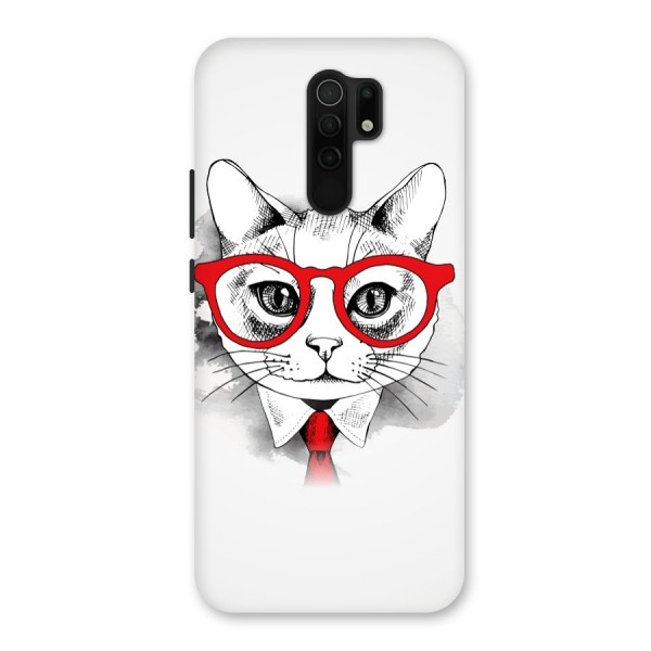 Business Cat Back Case for Poco M2