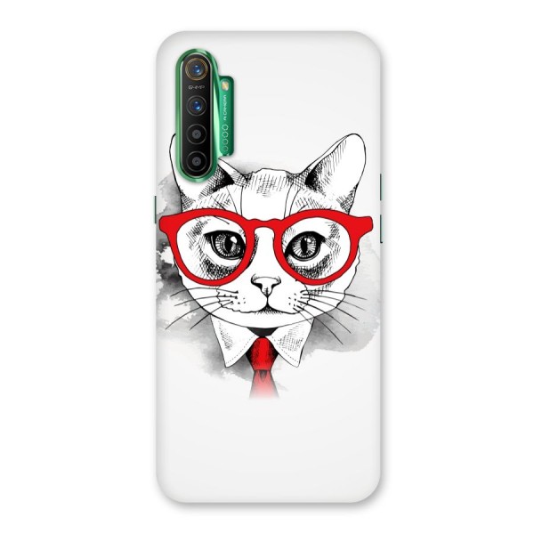 Business Cat Back Case for Realme X2