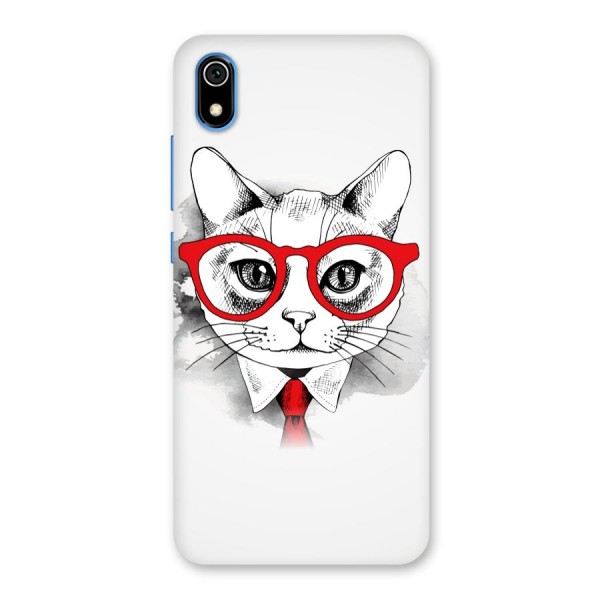 Business Cat Back Case for Redmi 7A