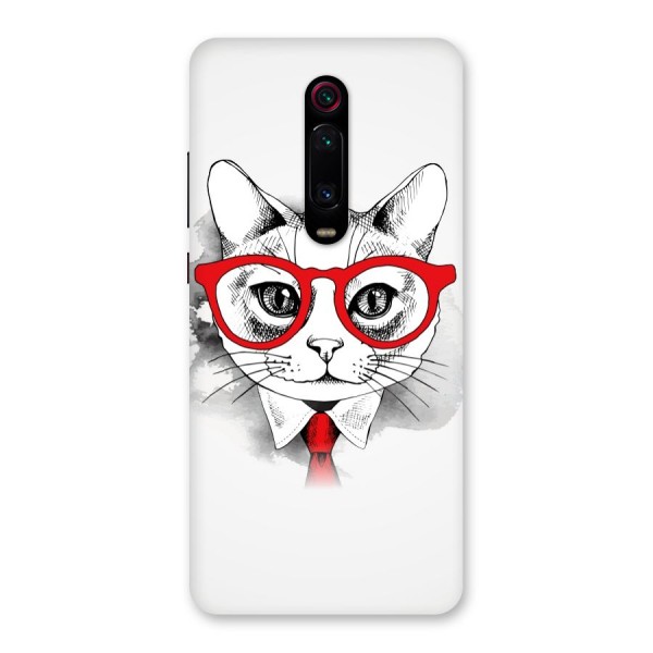 Business Cat Back Case for Redmi K20 Pro