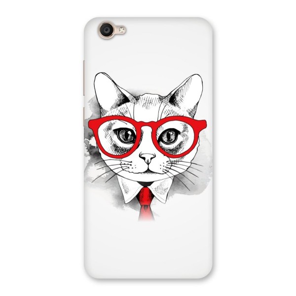 Business Cat Back Case for Vivo Y55s