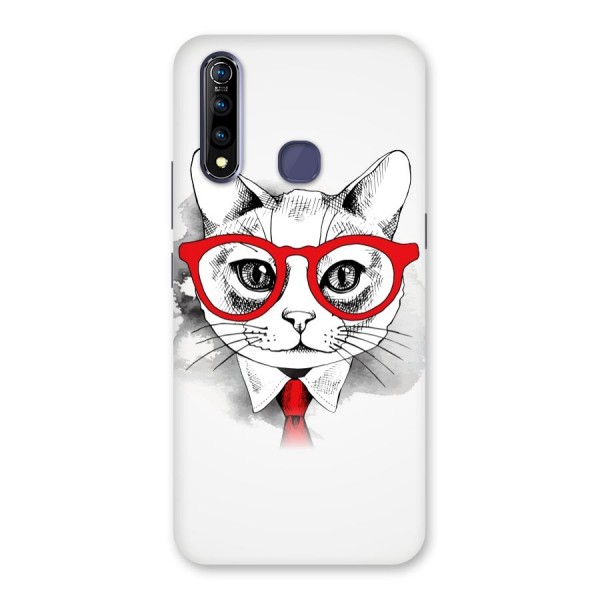 Business Cat Back Case for Vivo Z1 Pro