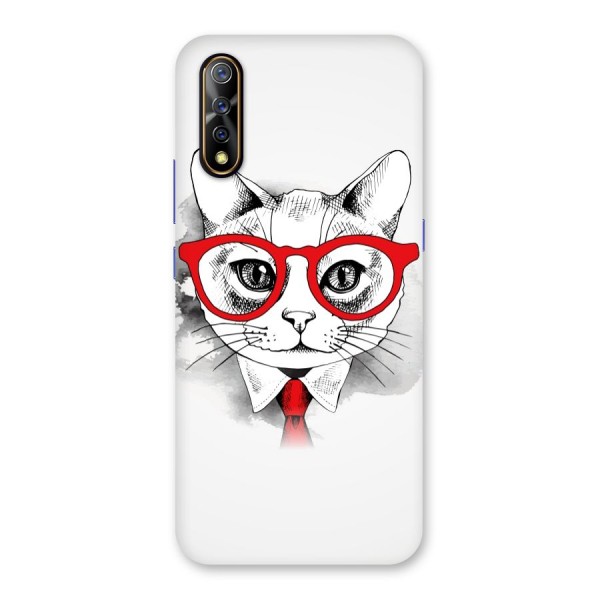 Business Cat Back Case for Vivo Z1x