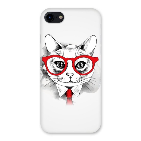 Business Cat Back Case for iPhone SE 2020