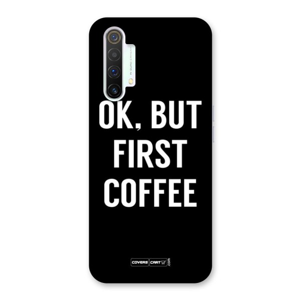 But First Coffee Back Case for Realme X3 SuperZoom