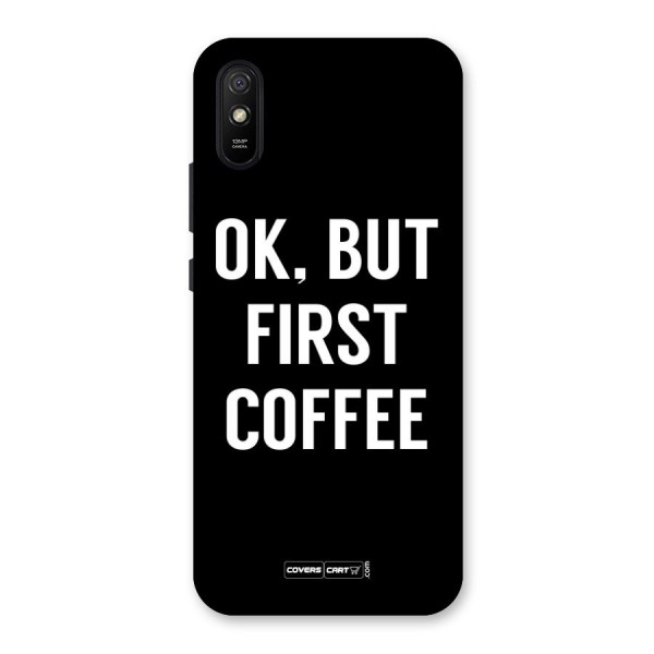 But First Coffee Back Case for Redmi 9i