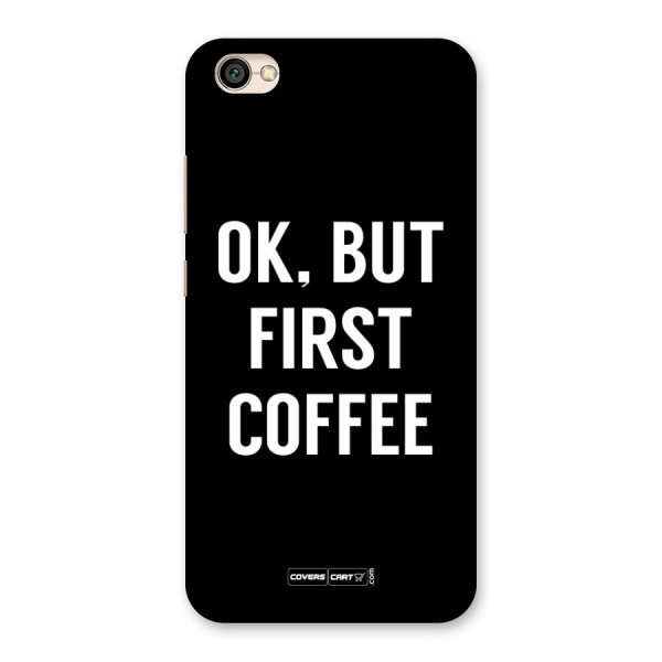 But First Coffee Back Case for Redmi Y1 Lite