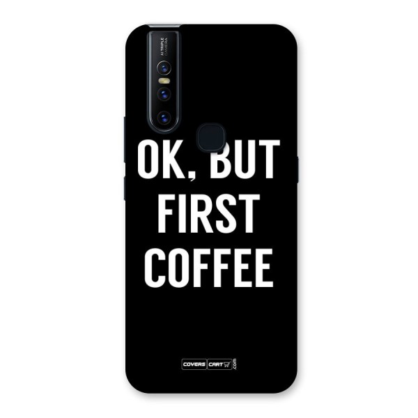 But First Coffee Back Case for Vivo V15