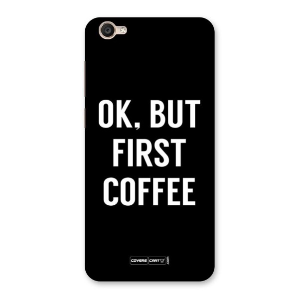 But First Coffee Back Case for Vivo Y55s