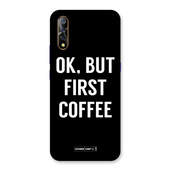 But First Coffee Back Case for Vivo Z1x