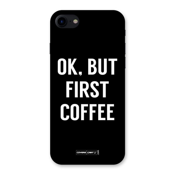 But First Coffee Back Case for iPhone SE 2020