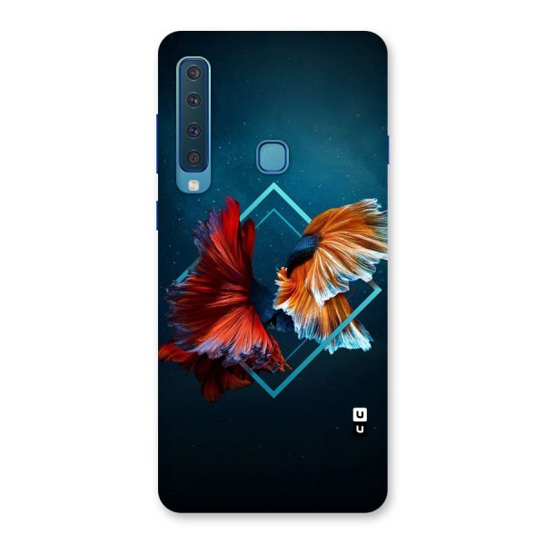 Butterfly Diamond Design Back Case for Galaxy A9 (2018)