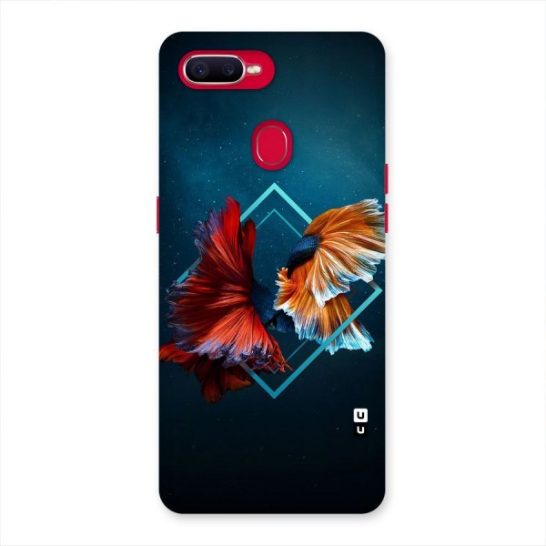 Butterfly Diamond Design Back Case for Oppo F9 Pro